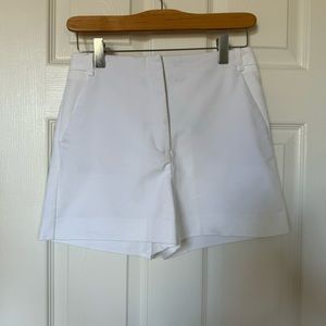 White ZARA shorts